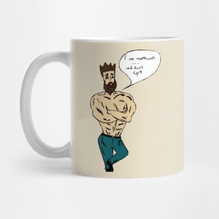 Overly Manly Man- Mouthwash Mug